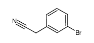 3-溴苯乙腈 结构式