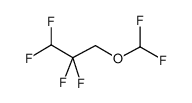 2,2,3,3-四氟丙基二氟甲醚 结构式