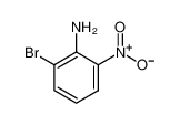 2-溴-6-硝基苯胺 结构式