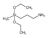 γ-氨丙基甲基二乙氧基硅烷 结构式