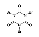 1,3,5-三溴-1,3,5-三嗪-2,4,6-三酮 结构式