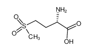 L-蛋氨酸砜 结构式