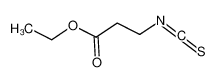 3-异硫氰基丙酸乙酯 结构式