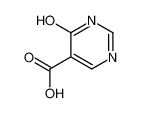 6-氧代-1,6-二氢嘧啶-5-甲酸 结构式