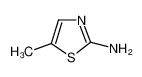 2-氨基-5-甲基噻唑 结构式