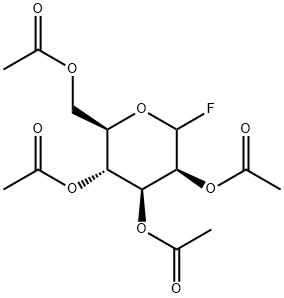 2-脱氧-2-氟-四乙酰基-D-甘露糖苷 结构式