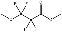 3-甲氧基-2,2,3,3-四氟丙酸甲酯 结构式