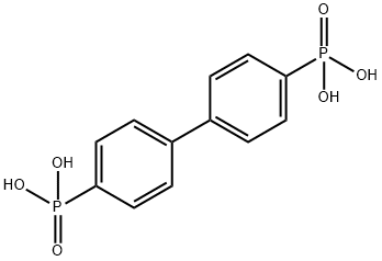 联苯-4,4'-二膦酸 结构式