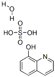 8-羟基喹啉硫酸盐单水合物 结构式