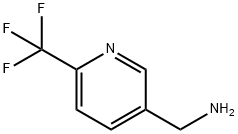 3-(氨甲基)-6-三氟甲基吡啶 结构式