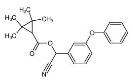 甲氰菊酯 结构式