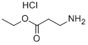 β-丙氨酸乙酯盐酸盐 结构式