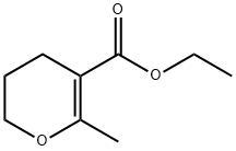 3-乙氧羰基-5,6-二氢-2-甲基-4H-吡喃 结构式