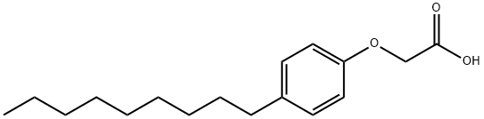 4-壬基苯氧基乙酸 结构式