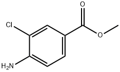 4-氨基-3-氯苯甲酸甲酯 结构式