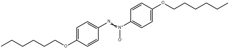 4,4'-双(己氧基)氧化偶氮苯 结构式