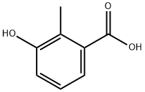3-羟基-2-甲基苯甲酸 结构式