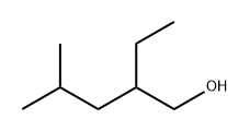2-乙基-4-甲基戊烷-1-醇 结构式