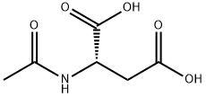 N-乙酰基-L-天冬氨酸 结构式