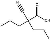 2-氰基-2-丙基戊酸 结构式