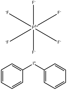 二苯基碘鎓六氟磷酸盐 结构式
