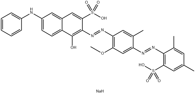 直接紫51 结构式