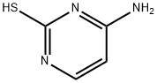 4-氨基嘧啶-2-巯基 结构式