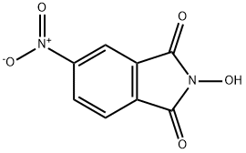 N-羟基-4-硝基邻苯二甲酰亚胺 结构式