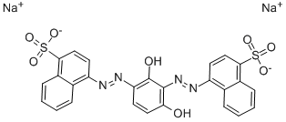 酸性棕 M 结构式