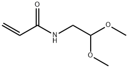 N-(2,2-二甲氧基乙基)丙烯酰胺 结构式