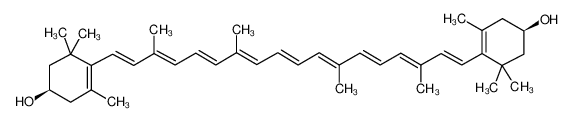 玉米黄质 结构式