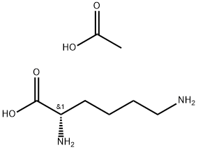 L-赖氨酸醋酸盐 结构式