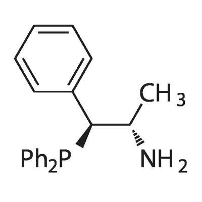 (1S,2S)-(2-氨基-1-苯基丙基)二苯基膦 结构式