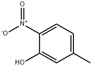 5-甲基-2-硝基苯酚 结构式