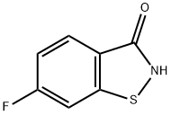 6-氟-苯并[d]异噻唑-3-酮 结构式