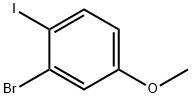 2-溴-1-碘-4-甲氧基苯 结构式