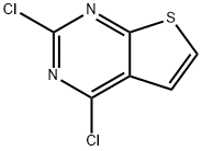 2,4-二氯噻吩并[2,3-D]嘧啶 结构式