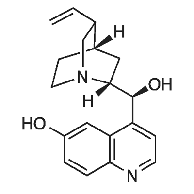 (9S)-奎宁-6',9-二醇 结构式