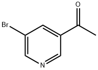 3-乙酰基-5-溴吡啶 结构式