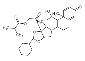 环索奈德 结构式
