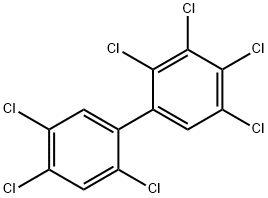 2,2',3,4,4',5,5'-七氯联苯 结构式