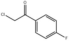 2-氯-4′-氟苯乙酮 结构式