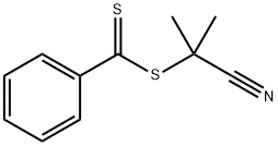 2-氰基-2-丙基苯并二硫 结构式