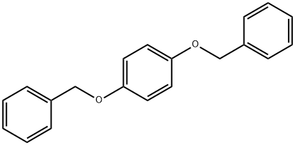 1,4-二苄氧基苯 结构式