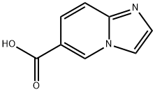 咪唑并[1,2-a]吡啶-6-甲酸 结构式