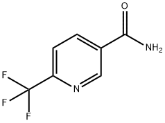 6-(三氟甲基)烟酰胺 结构式