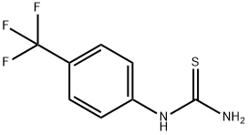 1-(4-(三氟甲基)苯基)硫脲 结构式