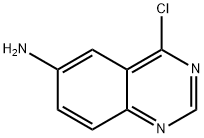 4-氯喹唑啉-6-胺 结构式
