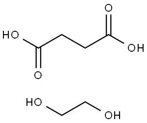丁二酸乙二醇聚酯 结构式