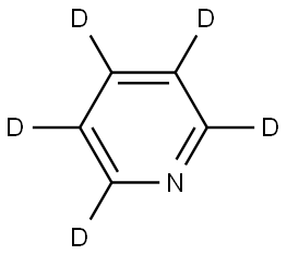 氘代吡啶-d5 结构式